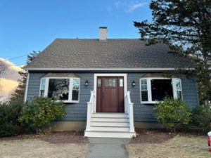 New siding, deck, entry door and windows