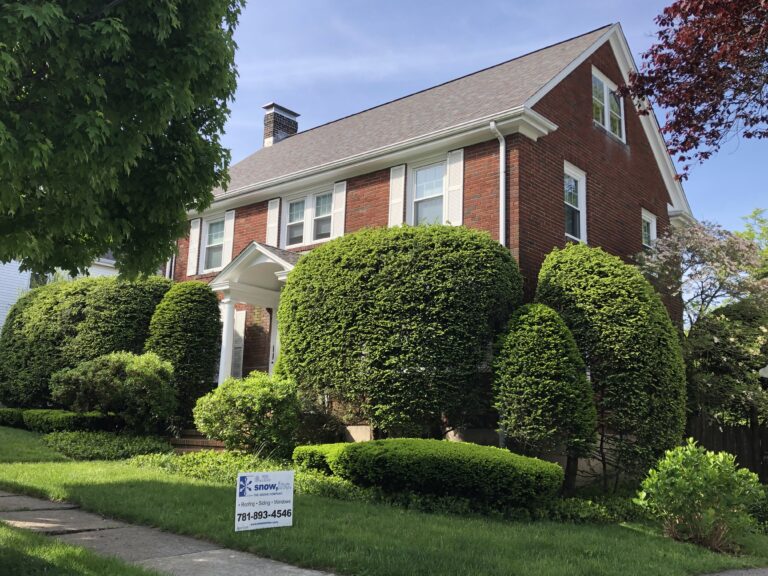 roofing installtion for a resident in Belmont, ma